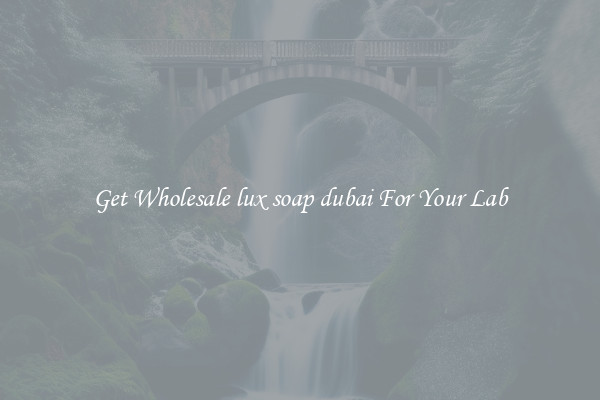 Get Wholesale lux soap dubai For Your Lab
